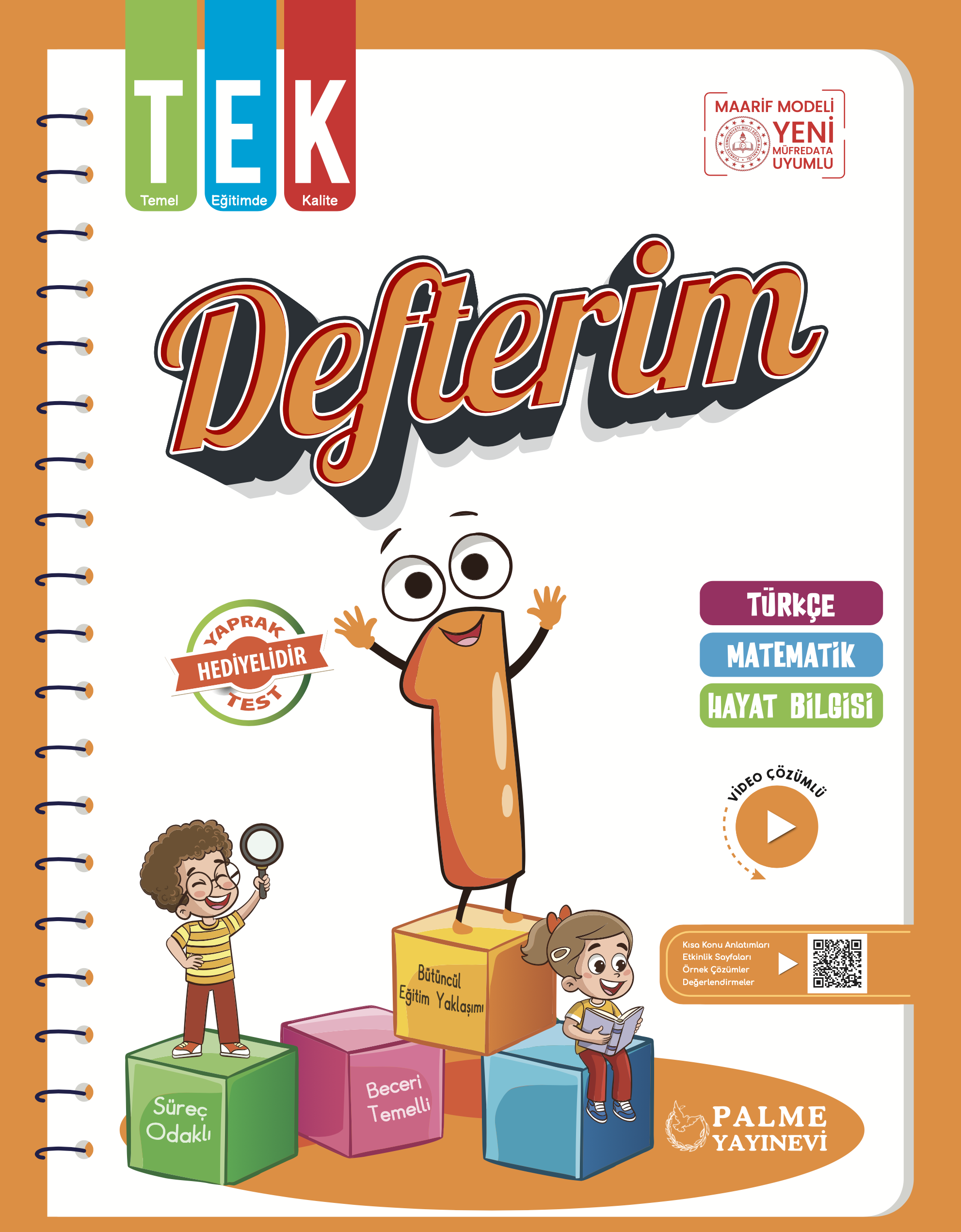 1. SINIF TEK DEFTERİM